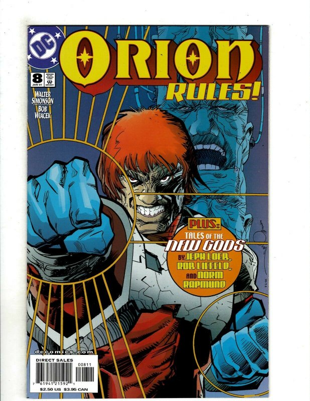 13 Orion DC Comics # 1 2 3 4 5 6 7 8 11 12 13 14 15 Walter SImonson RB15