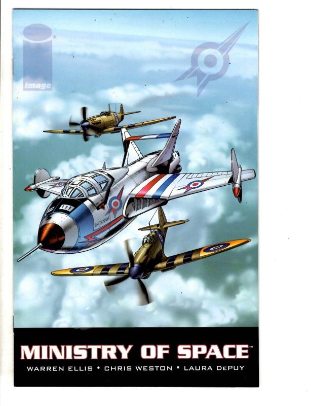 Lot Of 8 Comic Books Ministry Of Space # 1 2 3 + Kaptara # 1 2 3 4 5 JC12