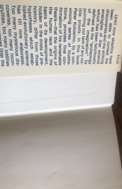 Spaceships in prehistory, KOLOSIMO, 1976, 1st Ed