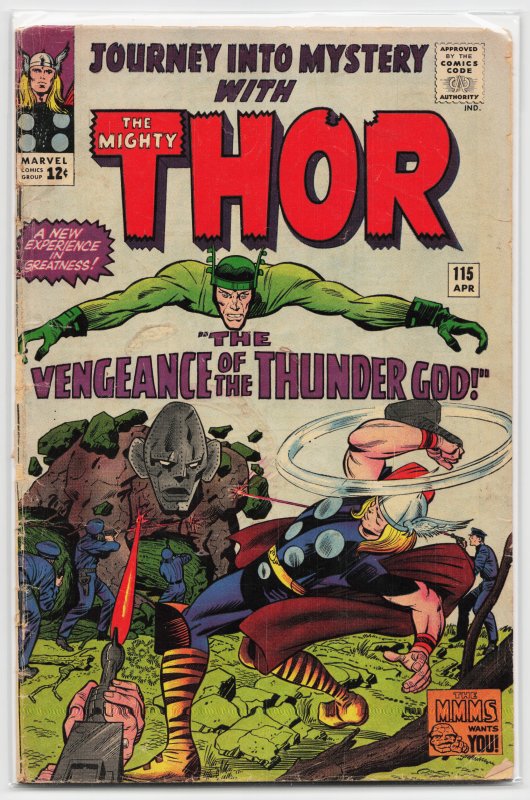 Journey Into Mystery #115 (1965) Thor