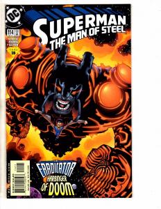 7 Superman Man Of Steel DC Comic Books # 111 112 113 114 115 116 117 Batman PP10