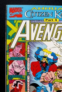 Avengers Annual #21 (1992)[KEY] 1st Victor Timely, 1st App Anachronauts -VF/NM