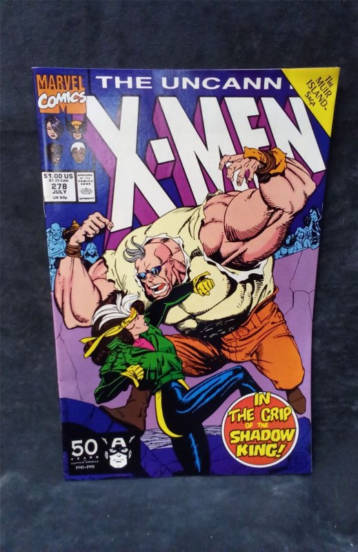 The Uncanny XMen 278 Direct Edition 1991 marvel Comic Book Comic