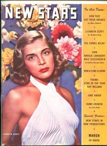 MAG: NEW STARS OVER HOLLYWOOD-MAR 1946-LIZABETH SCOTT-SOUTHERN STATES PEDIGRE...