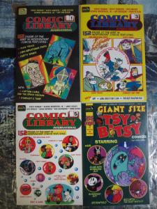 Comic Library International 1, 3, 5, 6 Lot of Four books The Best in Independent 