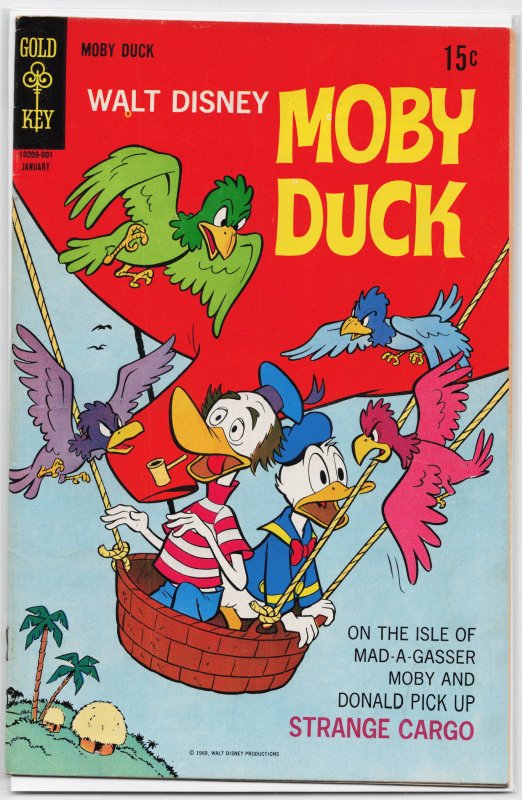 Walt Disney Moby Duck #28 (1977) Moby Duck