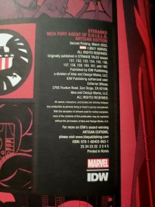 Steranko Nick Fury Agent Of SHIELD Artisan Edition (IDW Marvel 2022) Softcover