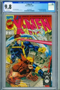 X-Men #1 CGC 9.8 -- 1991 -- Wolverine-- MARVEL COMIC BOOK -- 3822059020