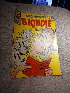 Golden Age Comic Book Chic Young's 1955 Blondie Comics Monthly #81 Harvey Strip