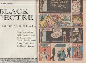 Moon Knight(vol. 1) # 25 1st appearance of Black Spectre