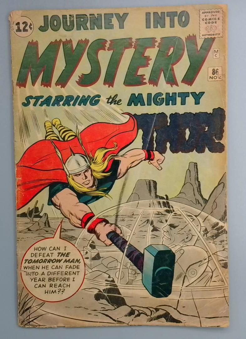 Journey Into Mystery #86 GD- 1st Odin Appearance, Cover Detached Marvel 1962