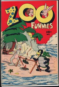 Zoo Funnies #2 (1945) Rabbit-Son Crusoe