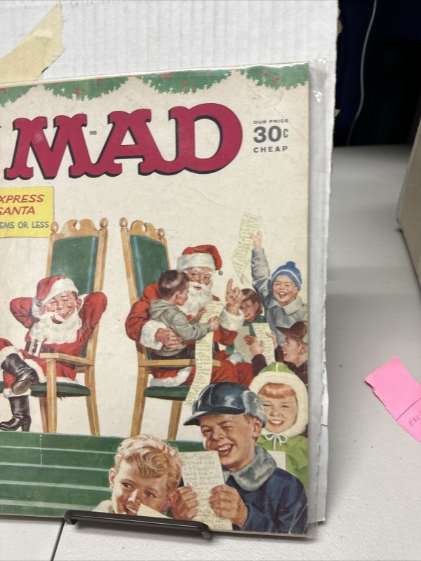 MAD MAGAZINE  JAN 1967  #108 Collectibles, Comics, CHRISTMAS, SANTA CLAUS