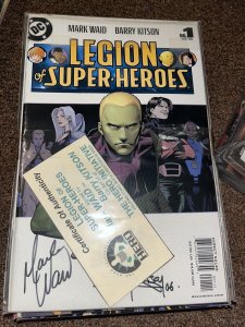 Legion of Super-Heroes (2005) Lot, Complete Run 1-26, Most Signed By Waid Kitson