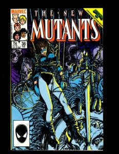 Lot of 12 New Mutants Marvel Comics #11 19 29 33 34 36 37 40 50 51 52 53 J411