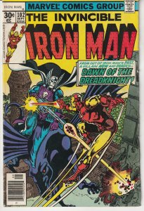 Iron Man #102 (1977)  1st DreadKnight
