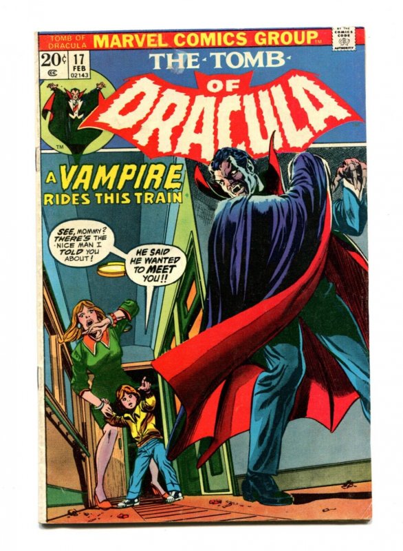 Tomb of Dracula #17 - Gil Kane Art / KEY Issue (4.5) 1974