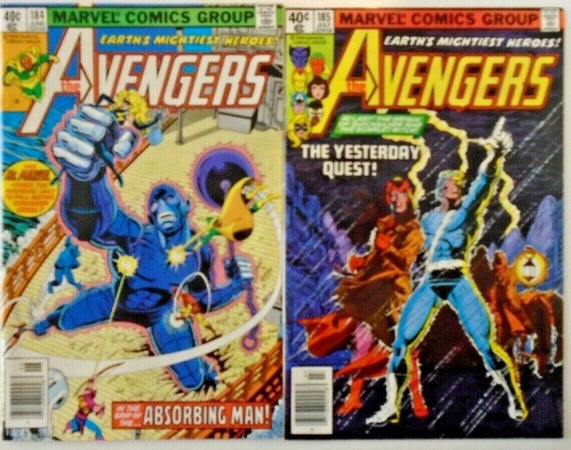 *Avengers #181-185 (5 books) with FREE Shipping!