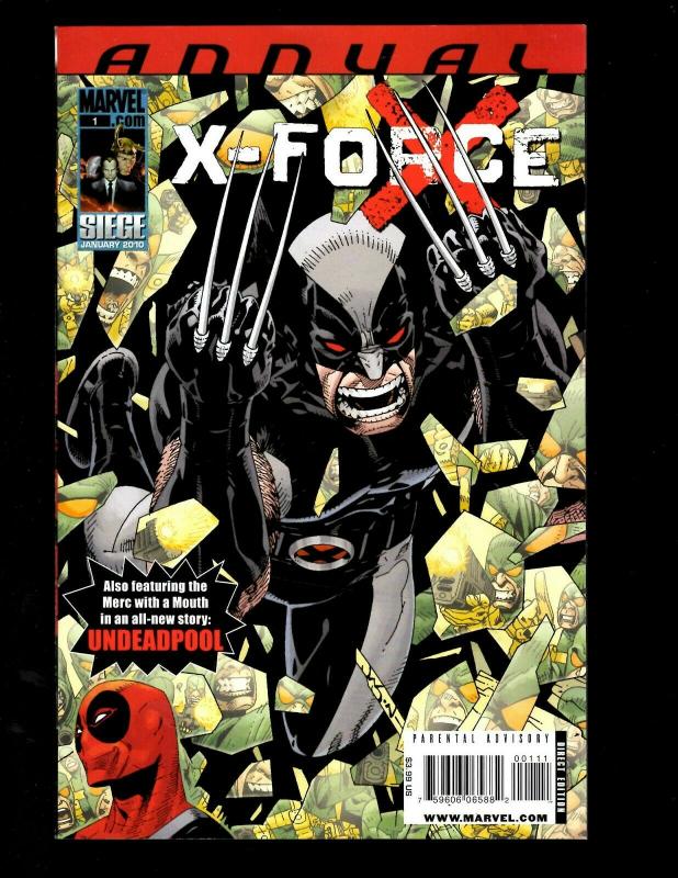 10 Comics X-Force # 24 (1) 24 26 27 28 Annual 1 Messiah 1 No Dog 1 X-Men 1  RP1 