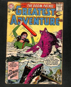 My Greatest Adventure #81 2nd Appearance Doom Patrol!