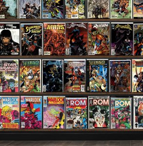 Huge Lot 130+ Comics with The Titans, Nightwing, G.I. Joe: Origins & More!