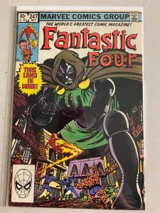 Fantastic Four #247 direct Doctor Doom appearance 5.0 (1982)