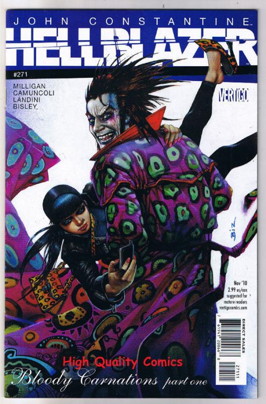 HELLBLAZER 271, NM, Constantine,Vertigo, Simon Bisley, 1988, more in store