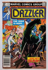Dazzler #6 Newsstand (Aug 1981, Marvel) 6.5 FN+