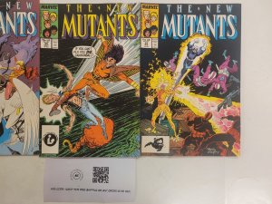 3 The New Mutants Marvel Comic Books #54 55 56 11 TJ44