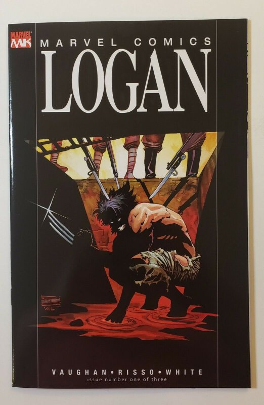 Marvel Comics Logan #1-3 complete set marvel comics 2008 VF/NM or better 