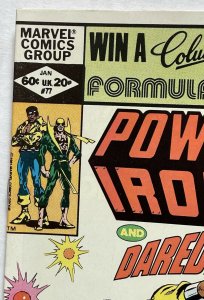 POWER MAN AND IRON FIST #77 (1972 Hero For Hire Marvel) 