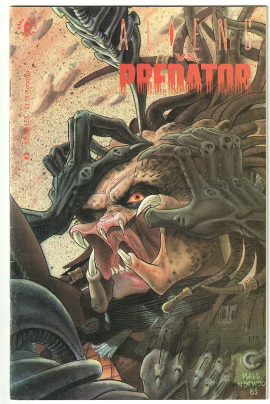 Aliens vs. Predator #0, 1, 2, 3, 4, (1990) Complete set all five issues