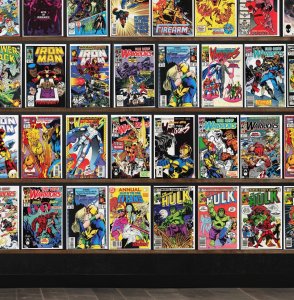 Huge Lot 150+ Comics with The New Warriors, Iron Man & More!