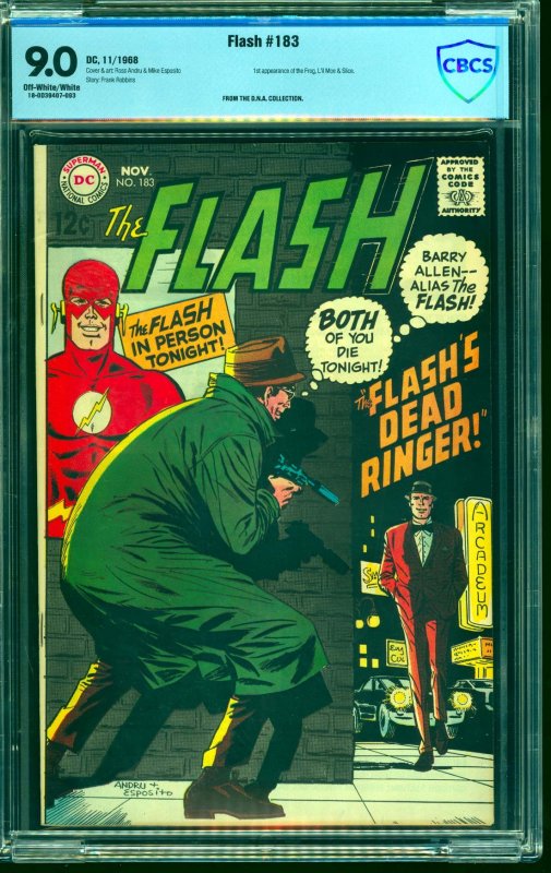 Flash #183 CBCS VF/NM 9.0 Off White to White