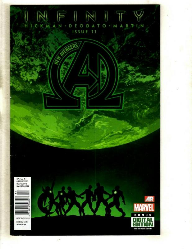 10 Marvel Comic Books New Avengers # 3 6 8 10 11 20 16.1 20 23 Annual # 1 MF22