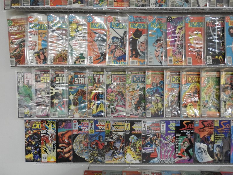 Huge Lot 150+ Comics W/ ROM, Dazzler, Spider-Man, +More! Avg FN Condition!