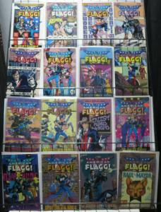 AMERICAN FLAGG 28 ISSUE SAMPLE SET! Howard Chaykin's classic 80s series! F/+