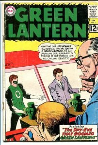 GREEN LANTERN #17 1962-SPY PLANES-12 cent-HAL JORDAN G