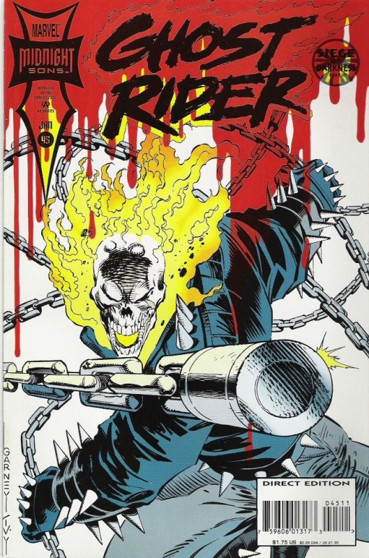 Ghost Rider #45 (1994)  NM- 9.2