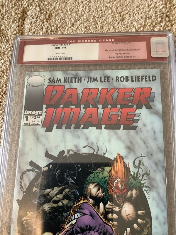 Darker Image #1 CGC 9.4 -Image-First Appearance of Bloodwulf & Deathblow