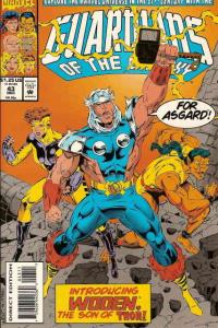 Guardians of the Galaxy #43 VF ; Marvel | Woden Son of Thor