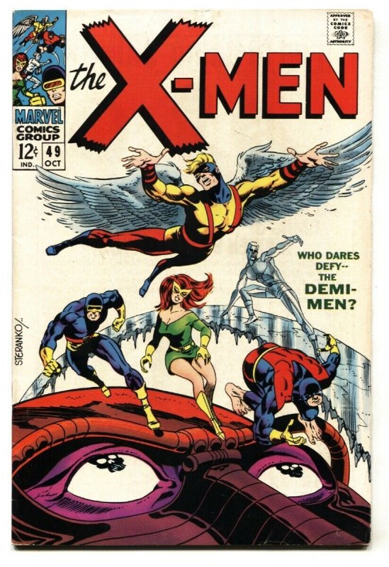 X-MEN-#49-1st POLARIS-comic book-STERANKO COVER