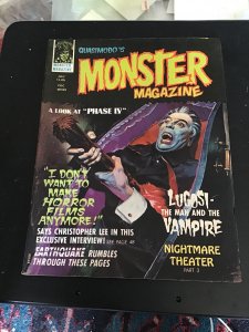 Quasimodo’s monster magazine#3 Stake in heart vampire cover movie pictorial VF