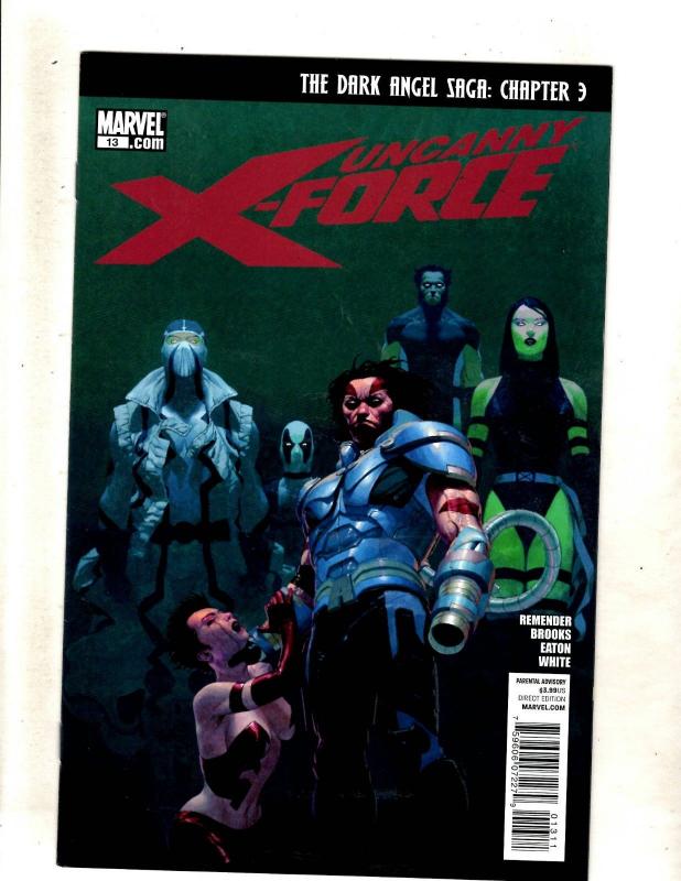 8 Uncanny X-Force Marvel Comic Books # 11 12 13 14 15 16 17 18 Dark Angel CJ13