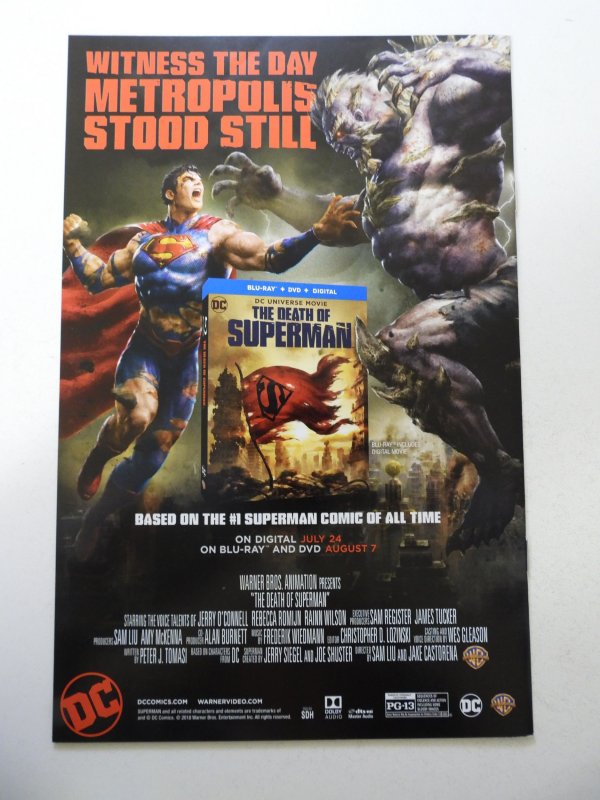 Action Comics #1002 Mack Cover (2018) VF Condition