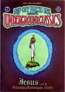 Underground Classics #13 FN ; Rip Off | Jesus Vol. 3 Foolbert Sturgeon
