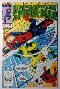 Spectacular Spider-Man #86 (7.5, 1984)