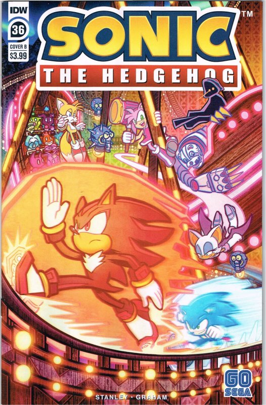 Sonic the Hedgehog #36 Cover B (2020)