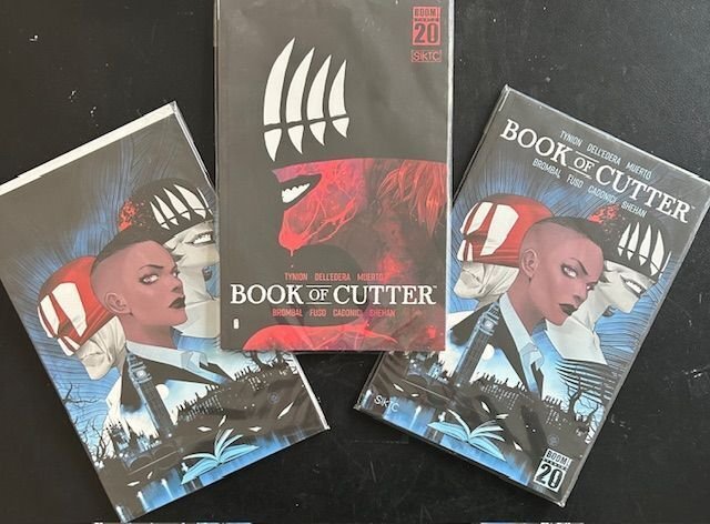 Book of Cutter (2025) LOT 3 cover variants SIKTC