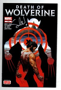 Death Of Wolverine #1 - Signed Soule - 2 3 & 4 complete set - Foil - 2014 - NM